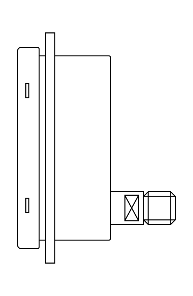 Panel Front Flange - Eccentric