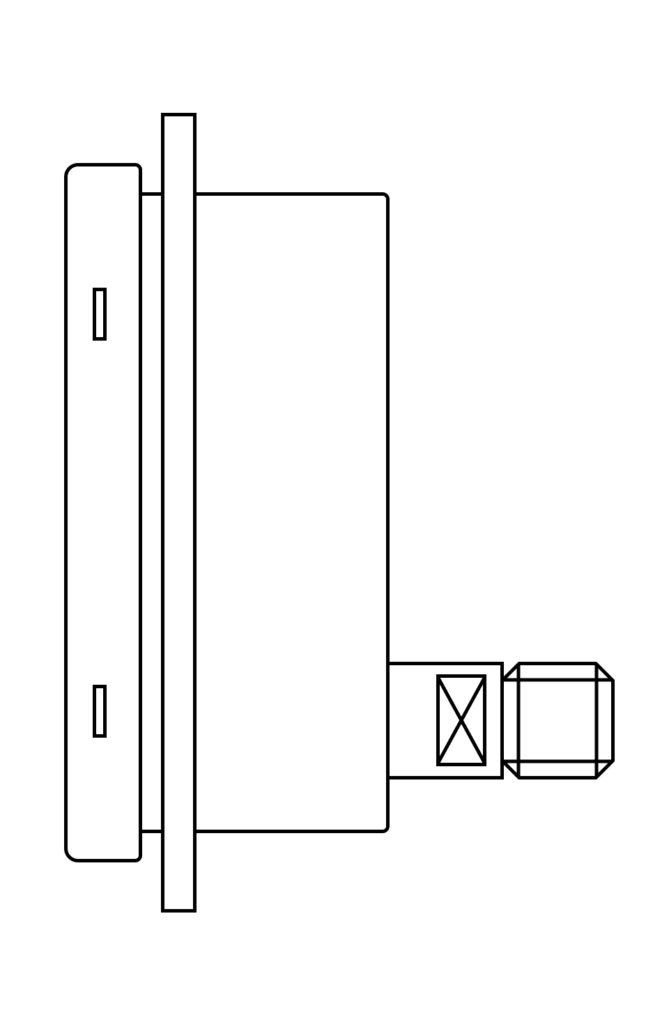 Panel Front Flange - Rear Eccentric