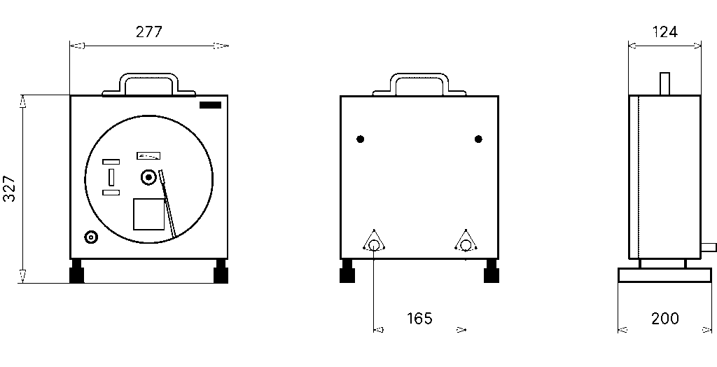 Chart 8" - Dimensions